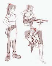 Erin sketches by Pkay