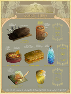 The Wandering Inn Menu - Magic Food (commissioned by Pirateaba)