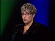 The host is shocked by Marion's answer about the people of Cannes. Marion is ashamed for letting stress make her say nonsense.