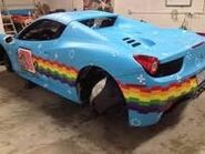Run him over with the Purrari
