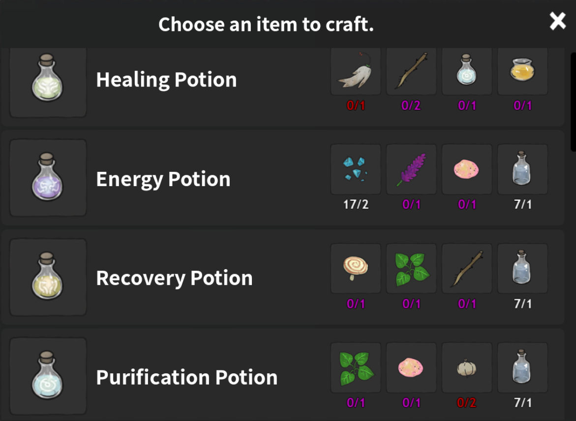 Medicinal Guide The Wild Darkness Wiki Fandom