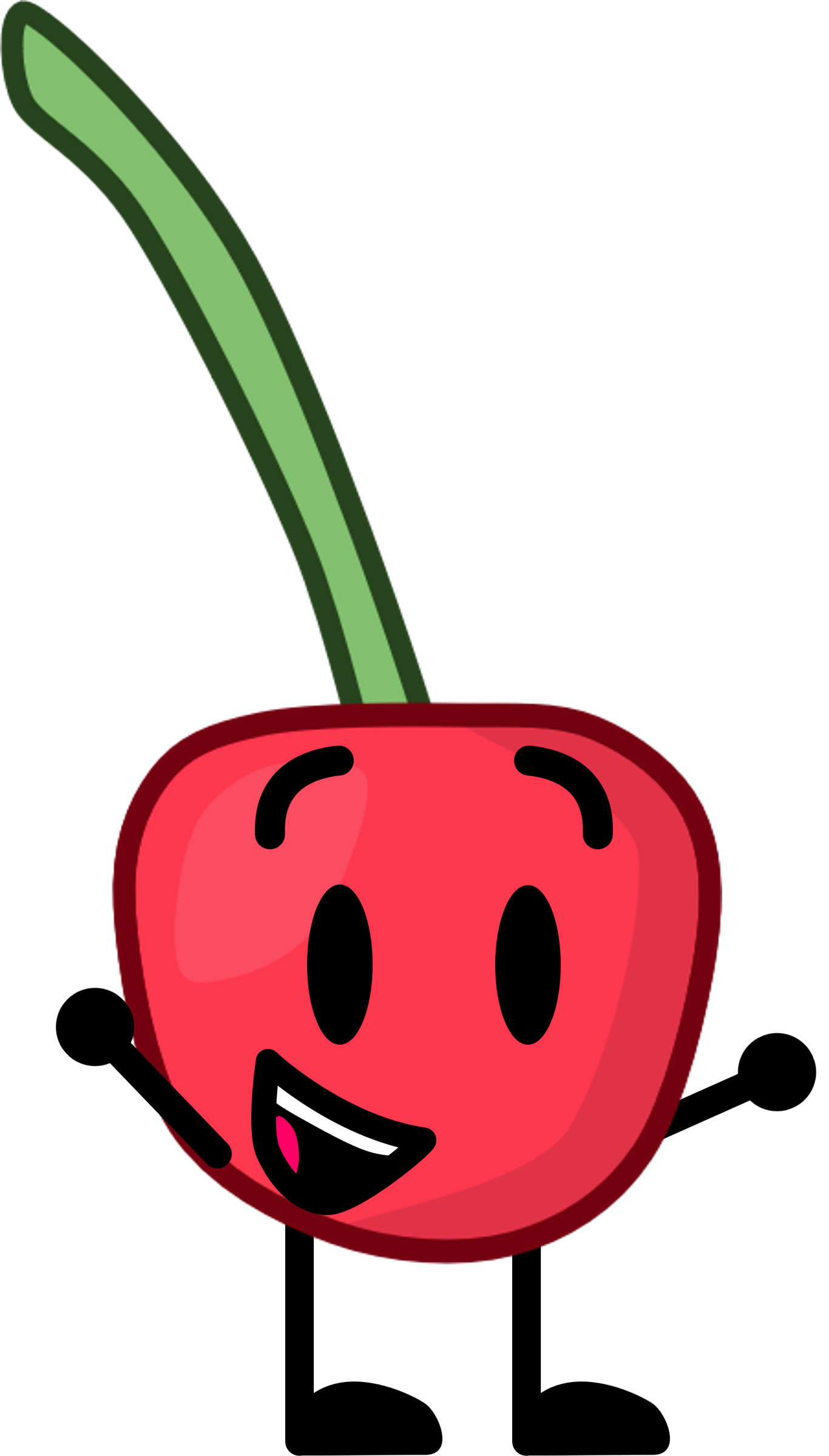 The Object Shows Community Wiki - Bfdi Cherries, HD Png Download - 712x792  PNG 