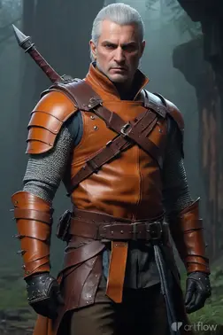 A set of Elite Vulpine Witcher Gear