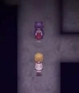 A bit blurry picture of Viola and Ellen