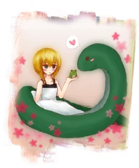 The Snake with Viola