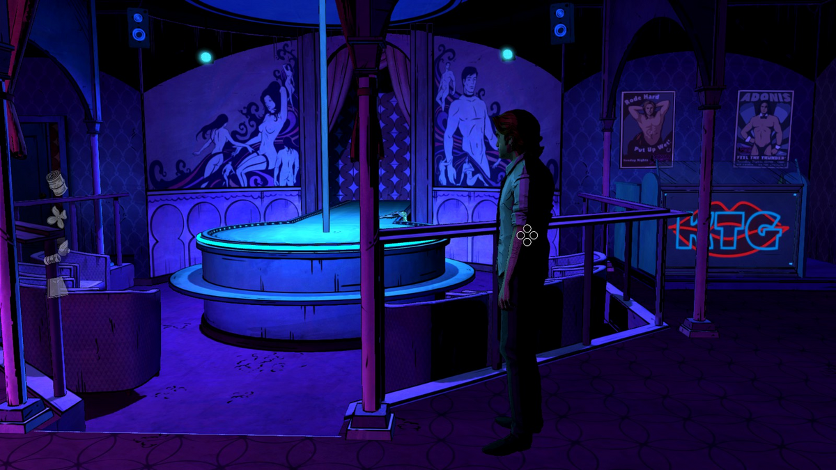 Пентаклуб. The Wolf among us стрип клуб. The Wolf among us бар стрип.