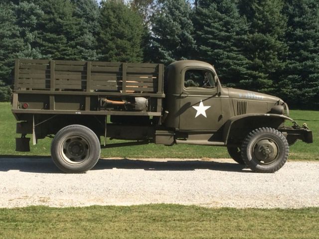 chevy military trucks