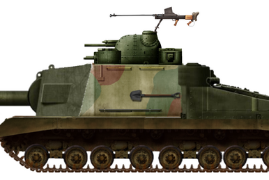 40-ton Electric Drive Main Battle Tank (E.D.M.B.T.) - Tank
