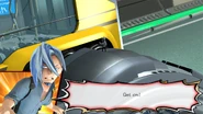 Blue picking up Red on a GDA car