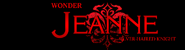 Unfinished Wonder-Jeanne logo, similar to her final logo