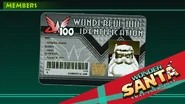 Wonder-Santa's ID card, rank B