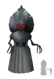 An artist's rendition of the Flatwoods monster