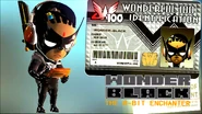 Wonder-Black's ID card, rank A