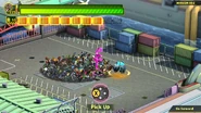 Enemy weapon obtained. If Unite Claw was used on the white-ring Chew Dough-Goo, a second Enemy Weapon would have dropped.