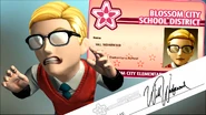 Mr. Wedgewood's Blossom City Elementary-School ID card