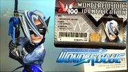 Wonder-Blue's ID card, rank A