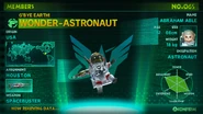 Wonder-Astronaut's profile, as seen when recruited