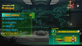 Difficulty Select in Operation Select