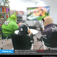 Wonder-Black, Wonder-Green, and Wonder-Director in a teaser from PlatinumGames' Twitter