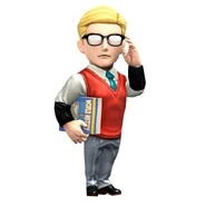 Promotional render of Red's civilian form