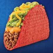 Taco Bell Volcano Taco