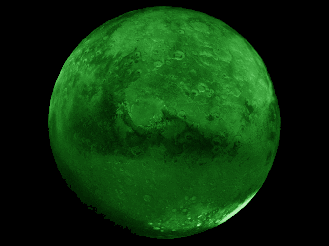 Green mars