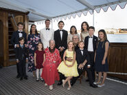with the Royal family of Denmark