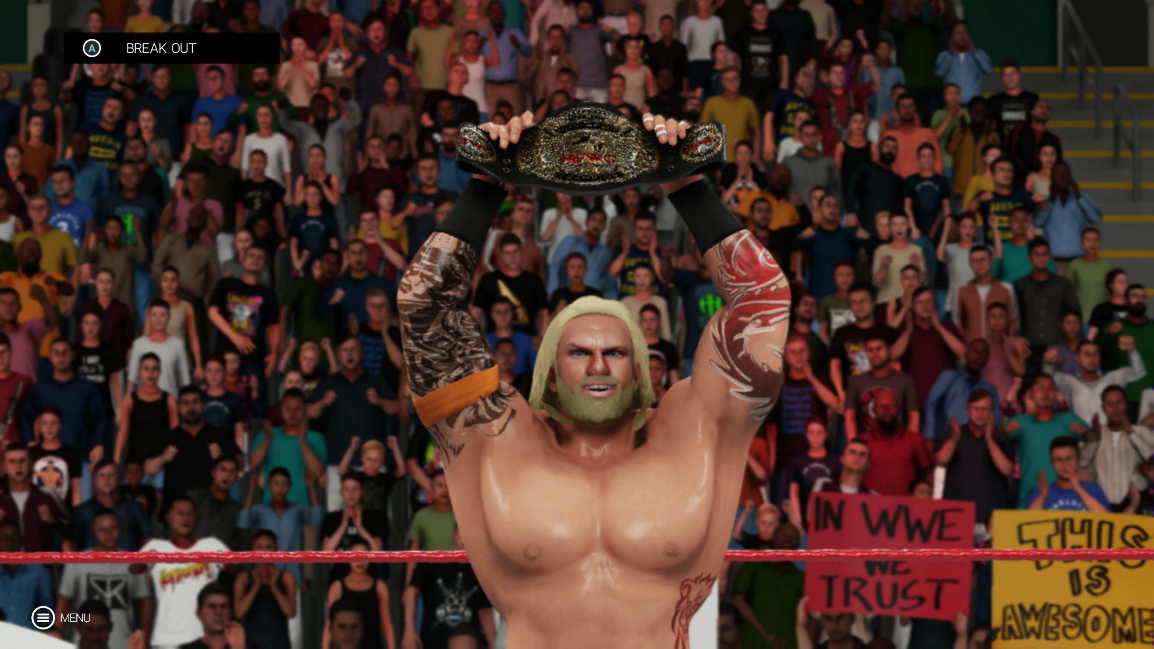 awesome from wwe 12 caws