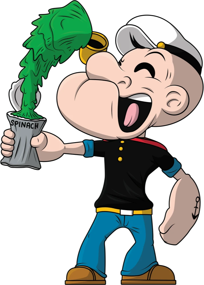 popeye spinach png