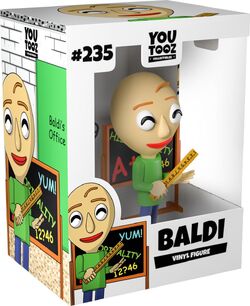  Baldi's Basics 5 Action Figure (Angry Baldi), Multicolour :  Toys & Games