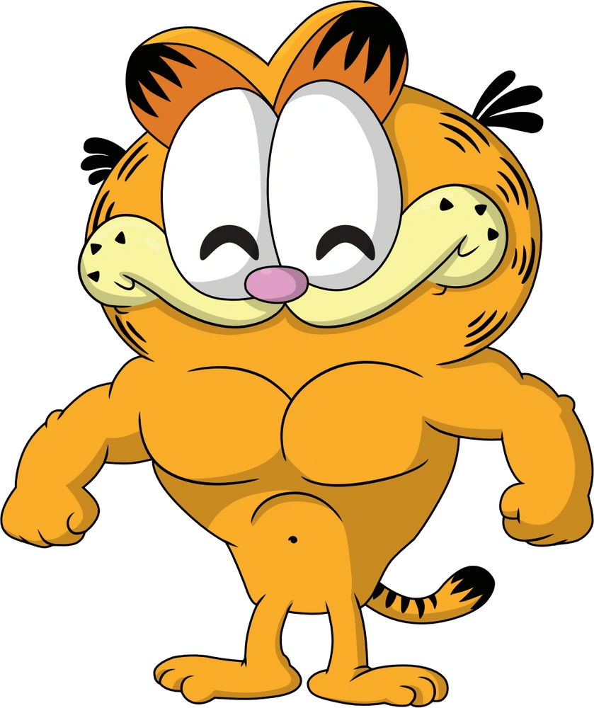 Swole Garfield | The Youtooz Wiki | Fandom