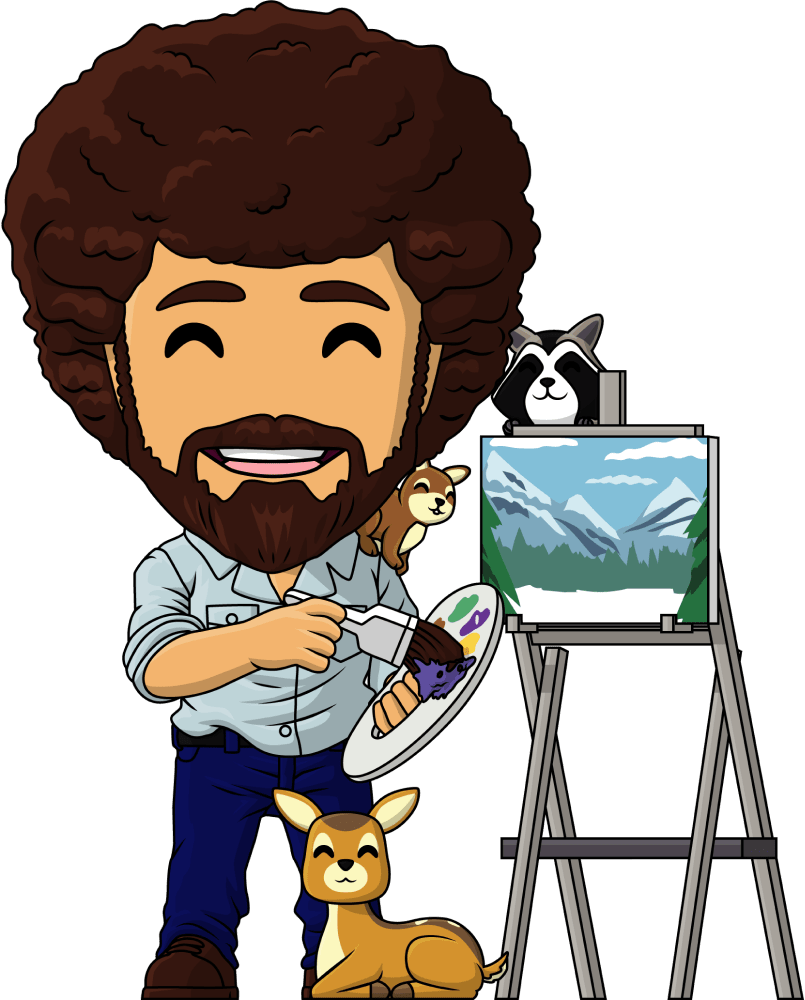 Bob Ross - Happy Little Critters