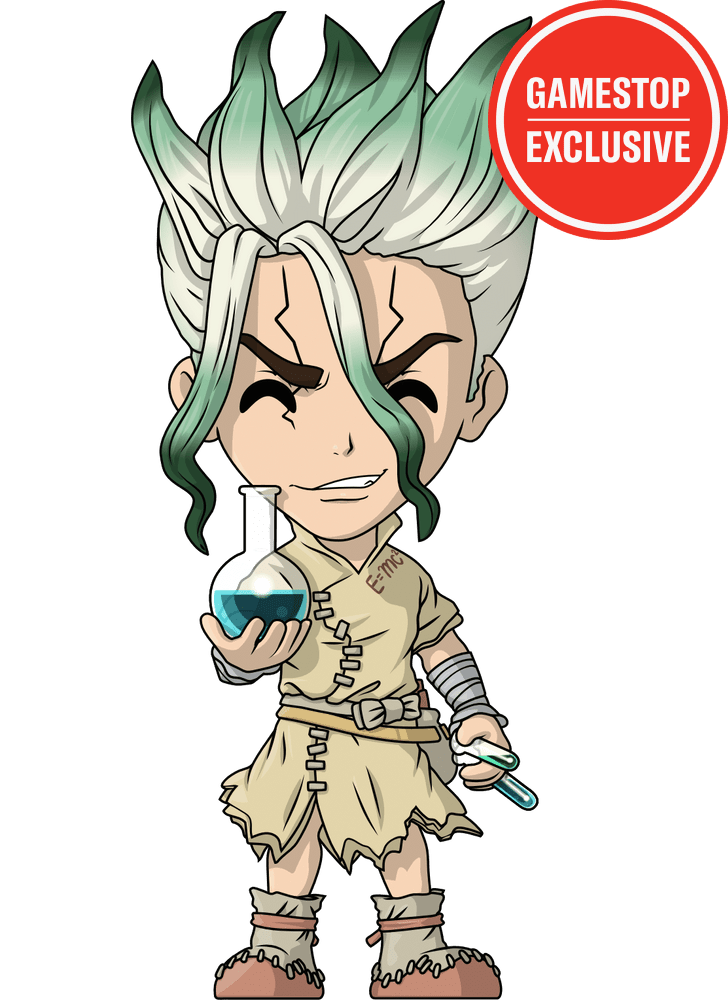 Youtooz Dr. Stone Senku Ishigami 4.8-in Vinyl Figure GameStop Exclusive