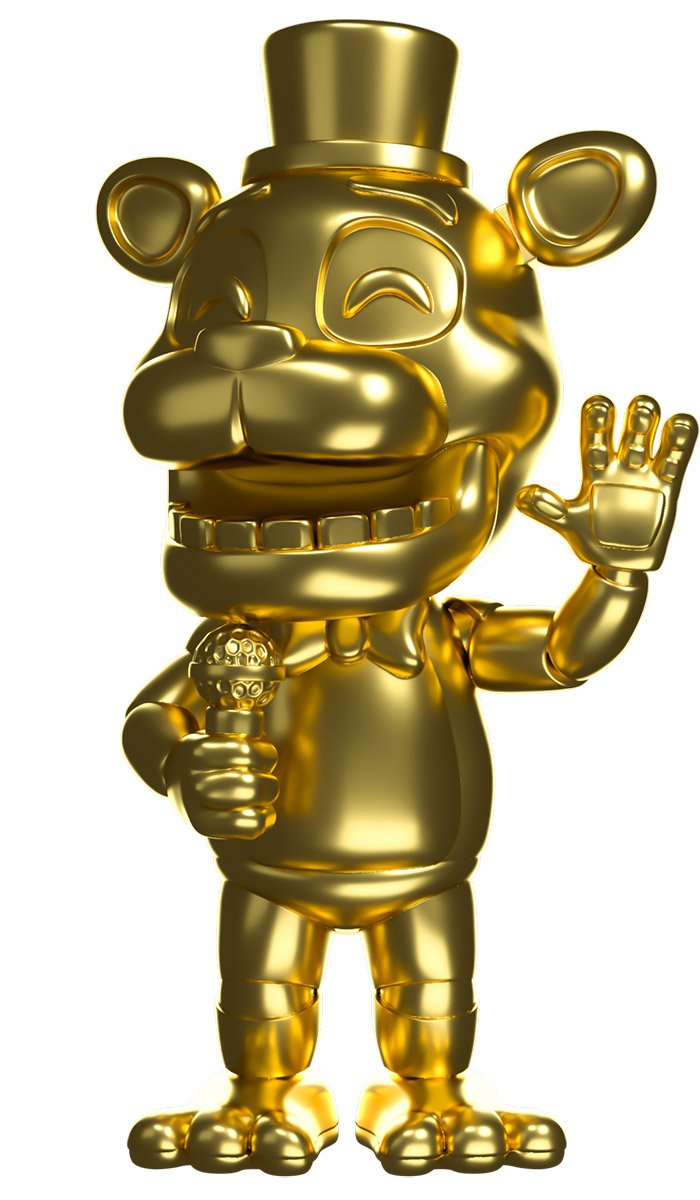 NEW* Youtooz FNAF Freddy's Chibi Golden Freddy 9 Plush IN HAND!