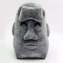 Moai Emoji (U+1F5FF)