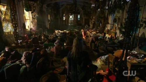 Gli abitanti della valle morti.