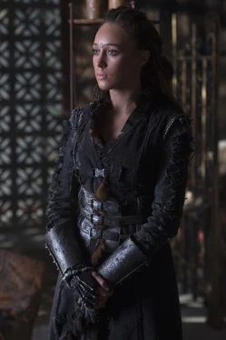 O voi che qui entrate - Lexa va a trovare in stanza Clarke