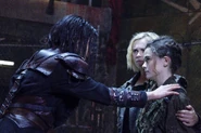 Octavia Blake, Madi Griffin und Clarke Griffin