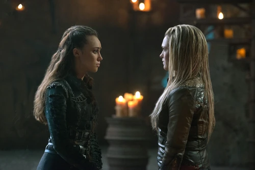 Raccolto amaro - Lexa dice a Clarke che ha tempo fino al tramonto per prendere una decisione