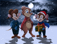 A very brisby christmas by whitelionwarrior-d5oehp5