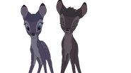 Bambi and faline cel2