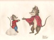 Fievel and Mrs. Brisby met