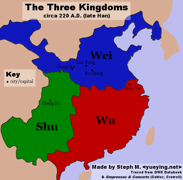 The Three Kingdoms.