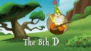 The 8th D title card