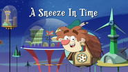 "A Sneeze in Time"