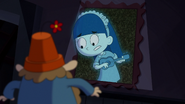 S1e17a a ghost suddenly leaps out of the portrait