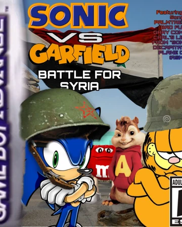 Sonic Vs Garfield Battle For Syria The Bruh Chat Wiki Wiki Fandom