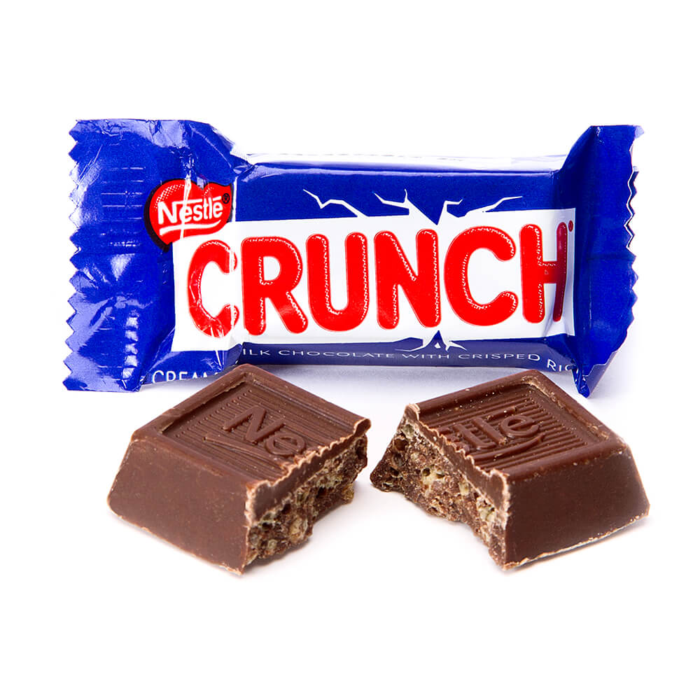 crunch candy bar wrapper