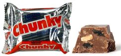 chunky candy bar gold wrapper