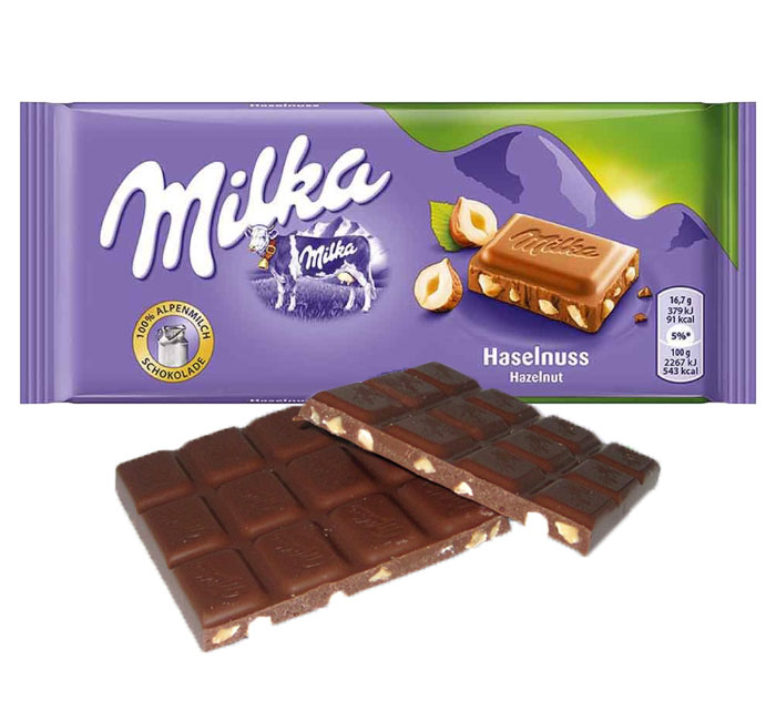 Milka Raisin And Nut Milk Chocolate Bar - World Market